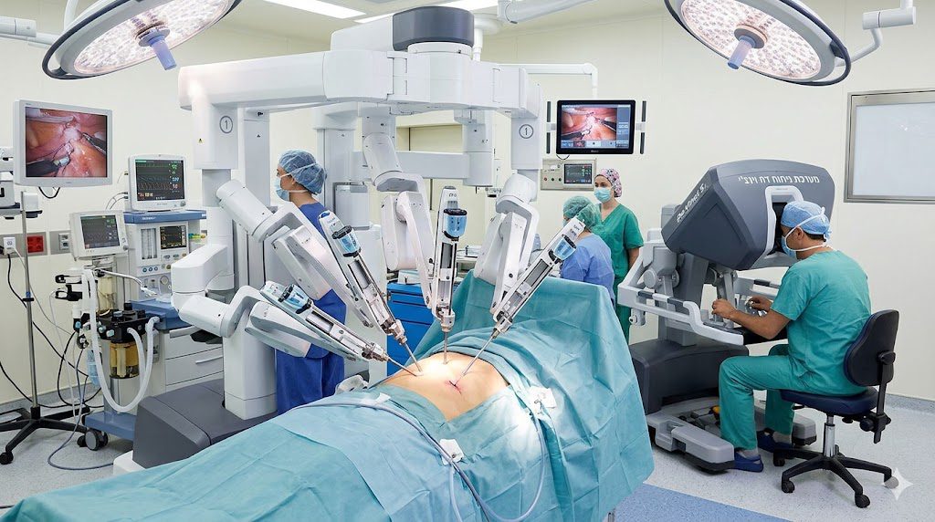 רובוטיקה – ניתוחים בעזרת זרועות רובוטיות